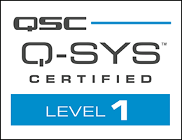 QSC Q-Sys Certified